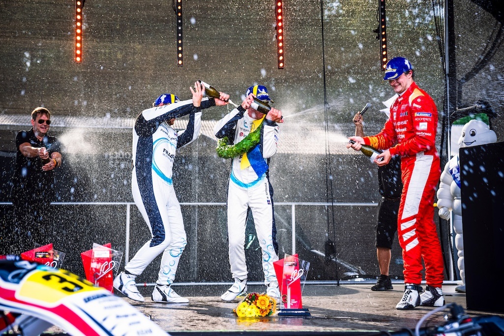 Gustav Krogh tilbage på Carrera Cup-podiet i Sverige.
(Foto: Porsche Carrera Cup Scandinavia)